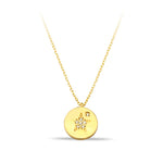 Yıldız Figürlü Altın Kolye