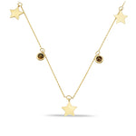 Yıldız Figürlü Altın Kolye